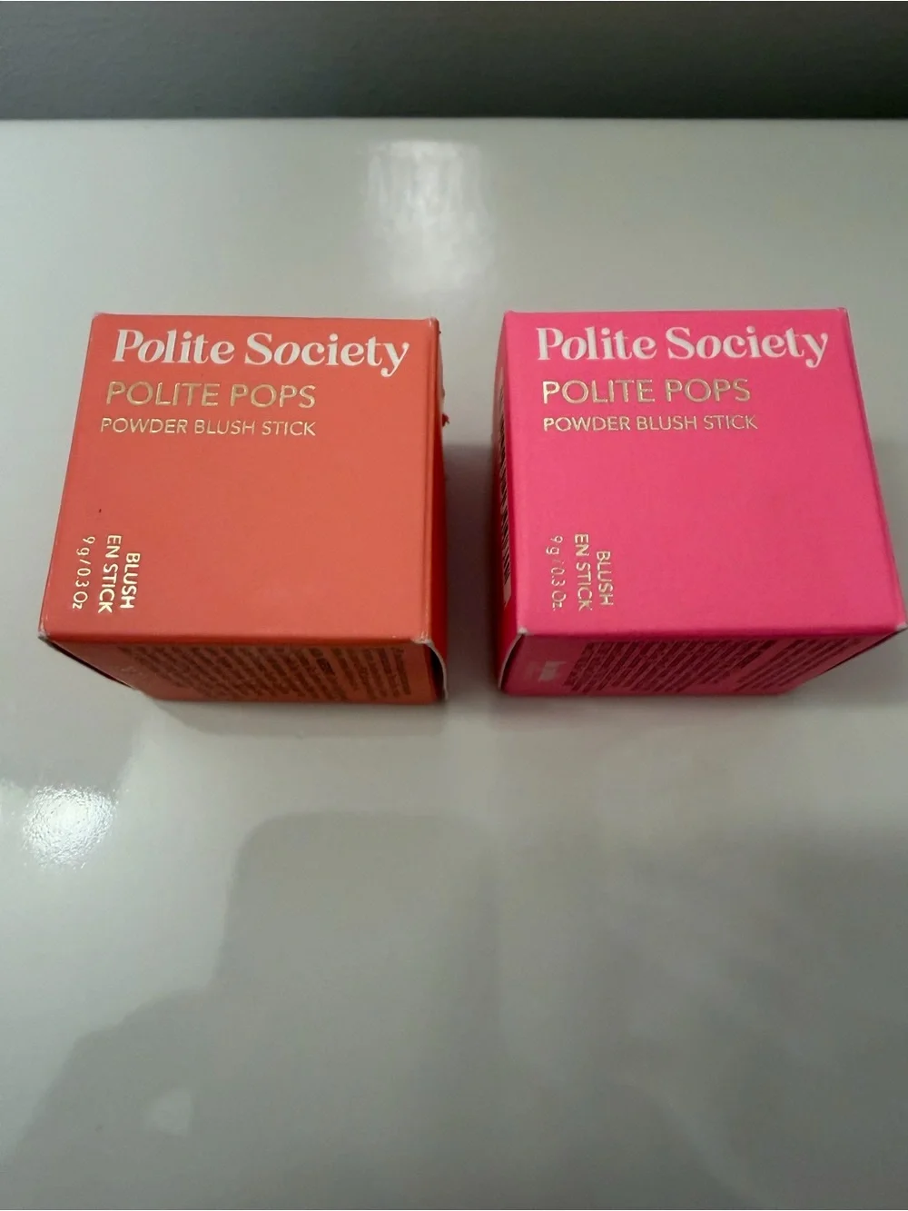 Polite Society Polite Pops Powder Blush Stick (2PC Bundle) - New In Box